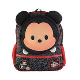 Mochila Escolar Mickey 3d Infantil Alça Acolchoada E Bolsos