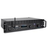 Amplificador De Potência Pyleusa Bluetooth De 2 Canais De 2000 W Com Lcd