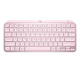 Teclado Logitech Mx Keys Mini Wireless Iluminado - Rosa