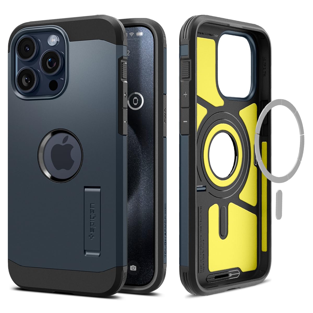 Capa Spigen Tough Armor Magfit Para Iphone 15 Pro Max