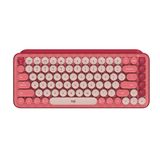 Teclado Logitech Pop Mechanical Wireless Com Teclas Emoji