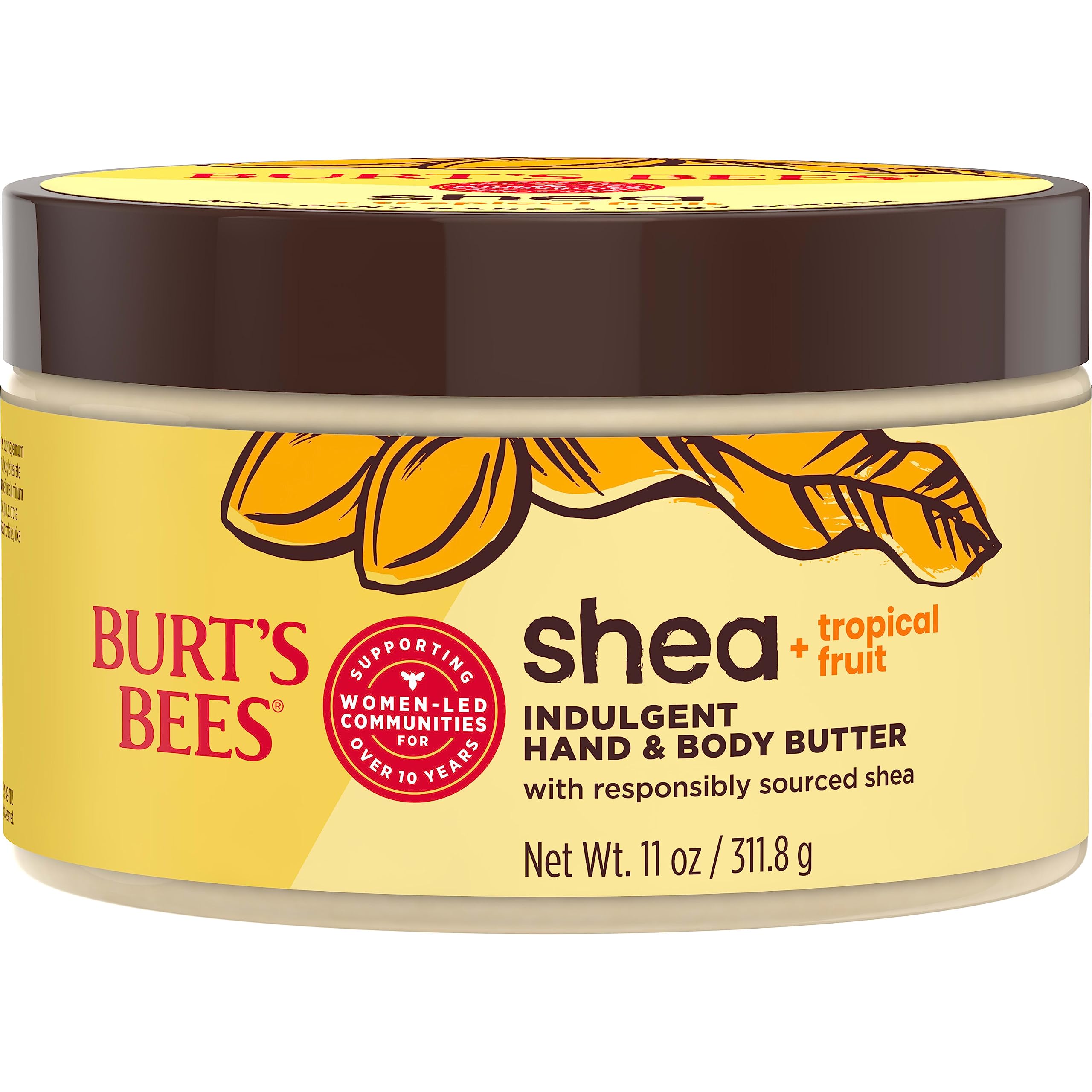 Manteiga Para Mãos E Corpo Burt's Bees Shea + Tropical Fruit 325 Ml