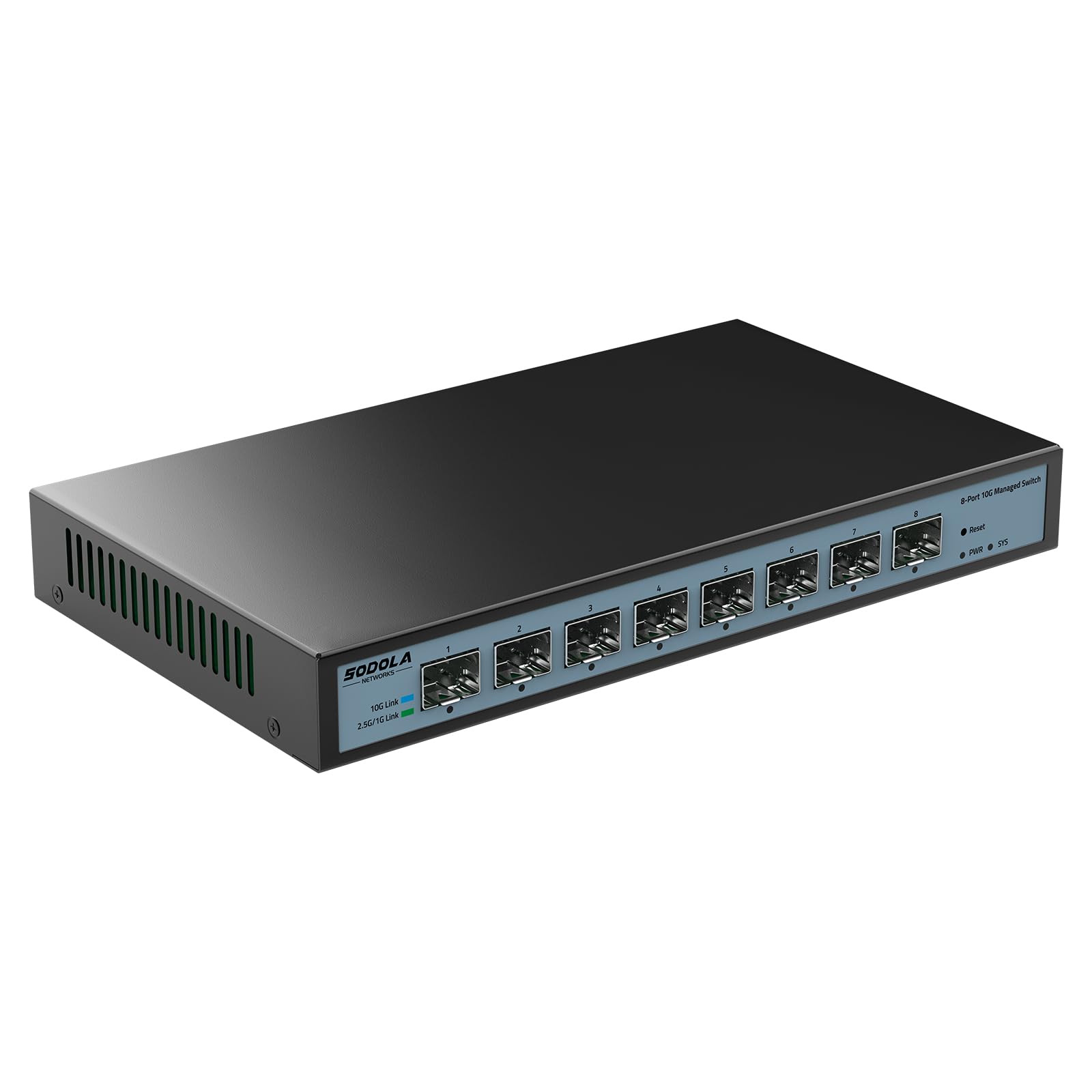 Switch De Rede Sodola 8 Portas 10g Gerenciado Pela Web 8x10g Sfp+