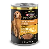 Comida Úmida Para Cães Purina Pro Plan Senior Adult 7+ Frango 390g X12