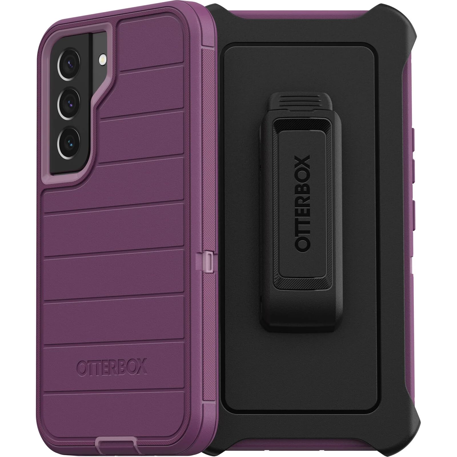 Capa Da Série Otterbox Defender Para Samsung Galaxy S22 Roxa