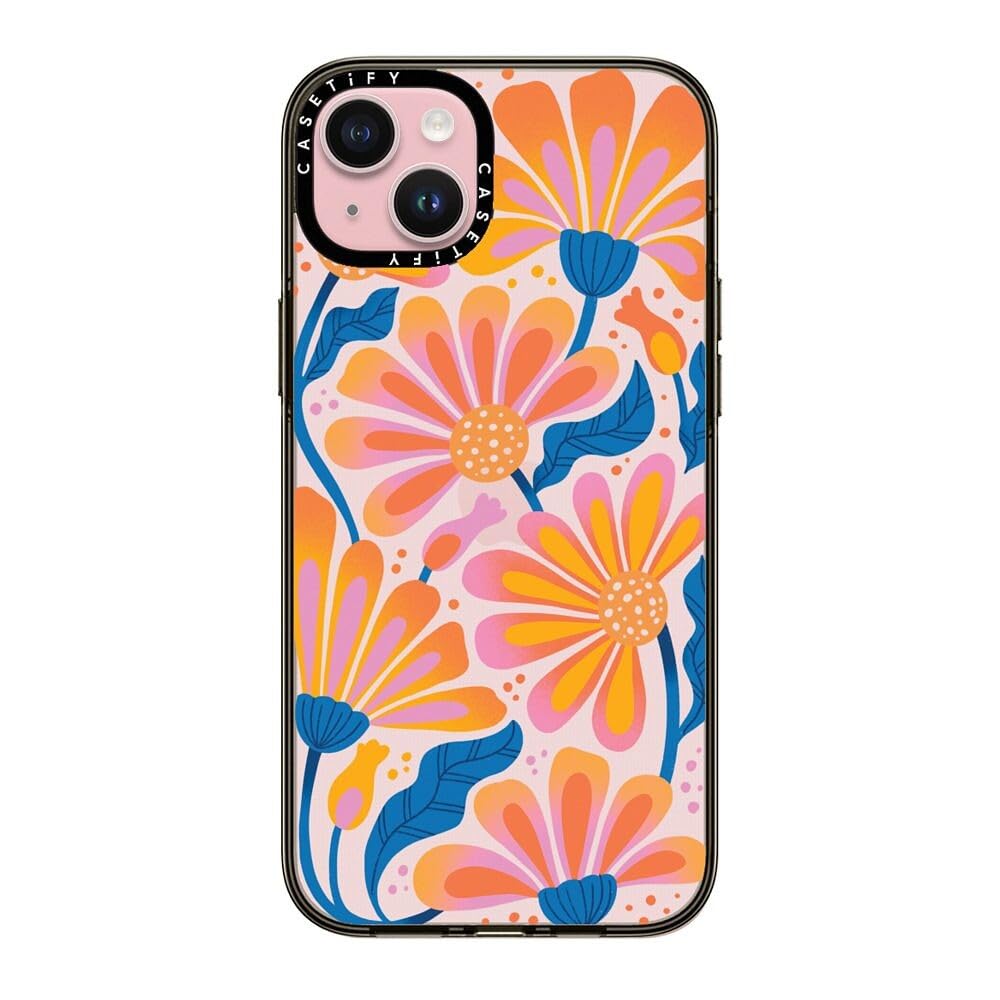 Capa De Celular Casetify Compact Para Iphone 15 Plus Lazy Daisy