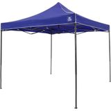 Tenda Gazebo Dobrável Azul 3x3m Pagoda Flex Bel Aço Oxford Fps 60 Regulável Resistente Água/sol