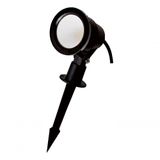 Kit 5 Espetos Luminárias Jardim Led 5w Branca Morna 3000k
