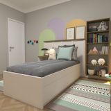 Cama Infantil Solteiro Mista Yescasa Branco