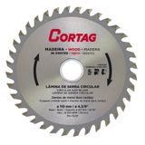 Disco De Serra Circular Cortag | Para Madeira 110mm 36 Dentes