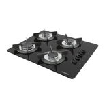 Cooktop Nardelli Safe Ferro Fundido 4 Bocas A Gás Preto Bivolt