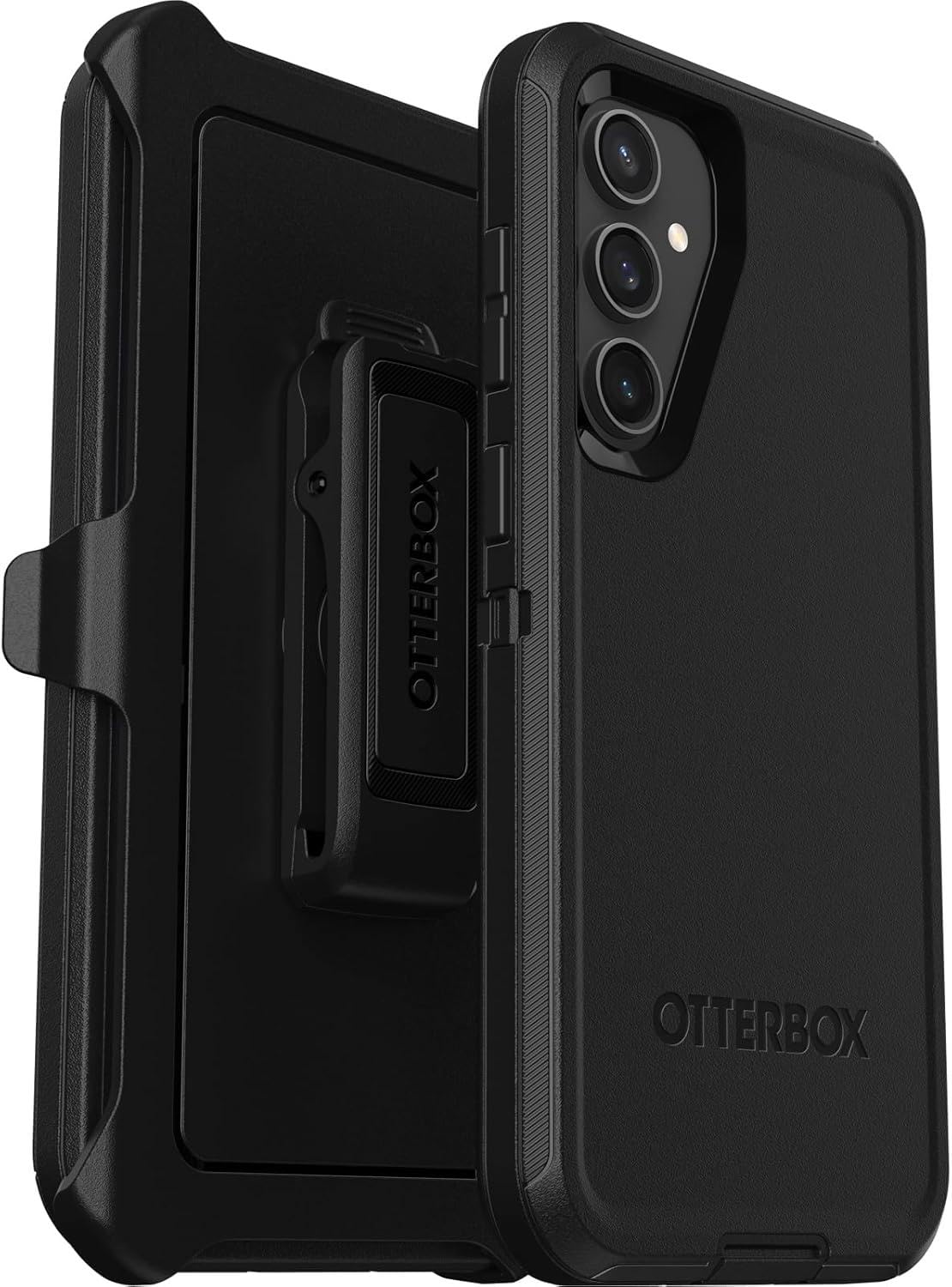 Capa Da Série Otterbox Defender Para Samsung Galaxy S23 Fe Preta