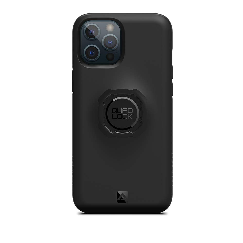 Capa De Telefone Quad Lock Para Iphone 12 Pro Max Preta