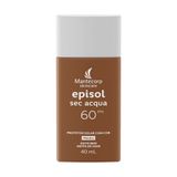 Protetor Solar Facial Mantecorp Skincare Episol Sec Acqua Toque Seco Com Cor Médio Fps 60 Com 40ml