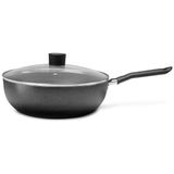 Panela Wok Antiaderente 2,3l 24cm Preta Ebony Brinox