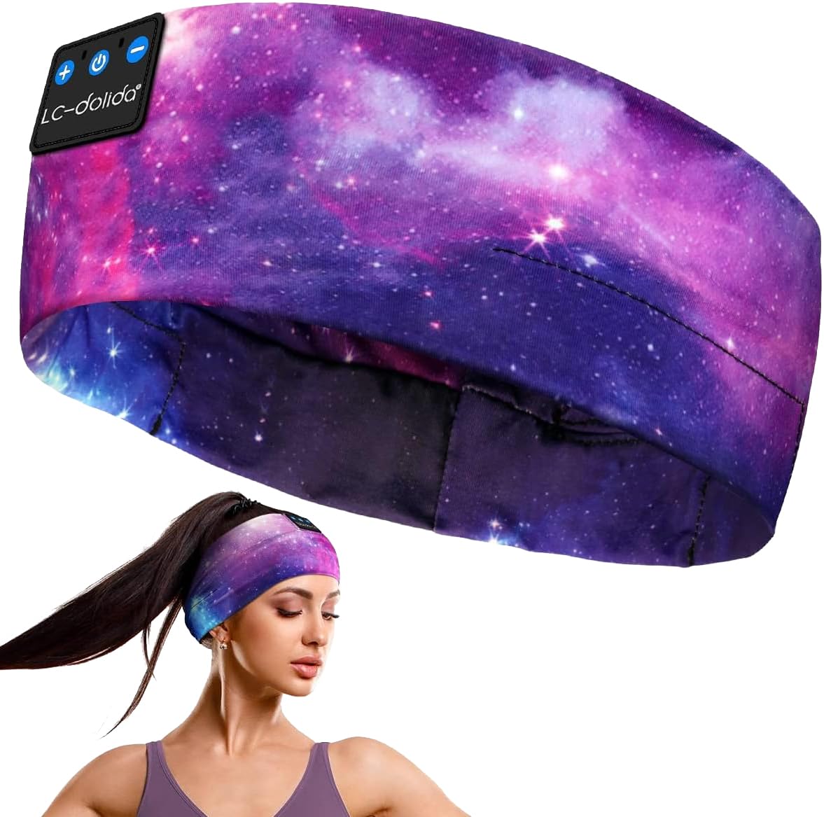 Fones De Ouvido Bluetooth Headband Sleep Lc-dolida Sleep