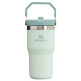 Copo Stanley Iceflow Flip Straw 600 Ml De Aço Inoxidável Isolado