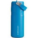 Garrafa De Água Stanley Iceflow Flip Straw 2.0 500ml Azure