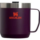Caneca Camp Stanley Stay Hot 350 Ml De Aço Inoxidável 18/8 De Ameixa