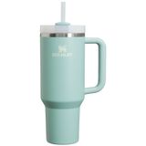 Copo Stanley Quencher H2.0 Com Alça E Palha De Espuma De Mar De 1,18 L