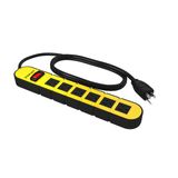 Régua De Alimentação Stanley Shopmax Ps 6-outlet Metal 31605
