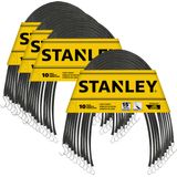 Cordas Elásticas De Borracha Stanley S300415 Pretas, 15 Unidades Para Todos Os Climas