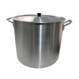 Panela Grande Caldeirão Em Aluminio Grosso Capacidade 36