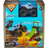 Monster Jam Carrinho E Rampa Com Lancador 1:72 Sunny