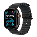 Apple Watch Ultra 2 (GPS + Cellular 49mm) Caixa Preta de Titânio com Pulseira Oceano Preta