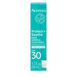 Protetor Solar Aveeno Protect + Soothe Face Spf 30 50ml