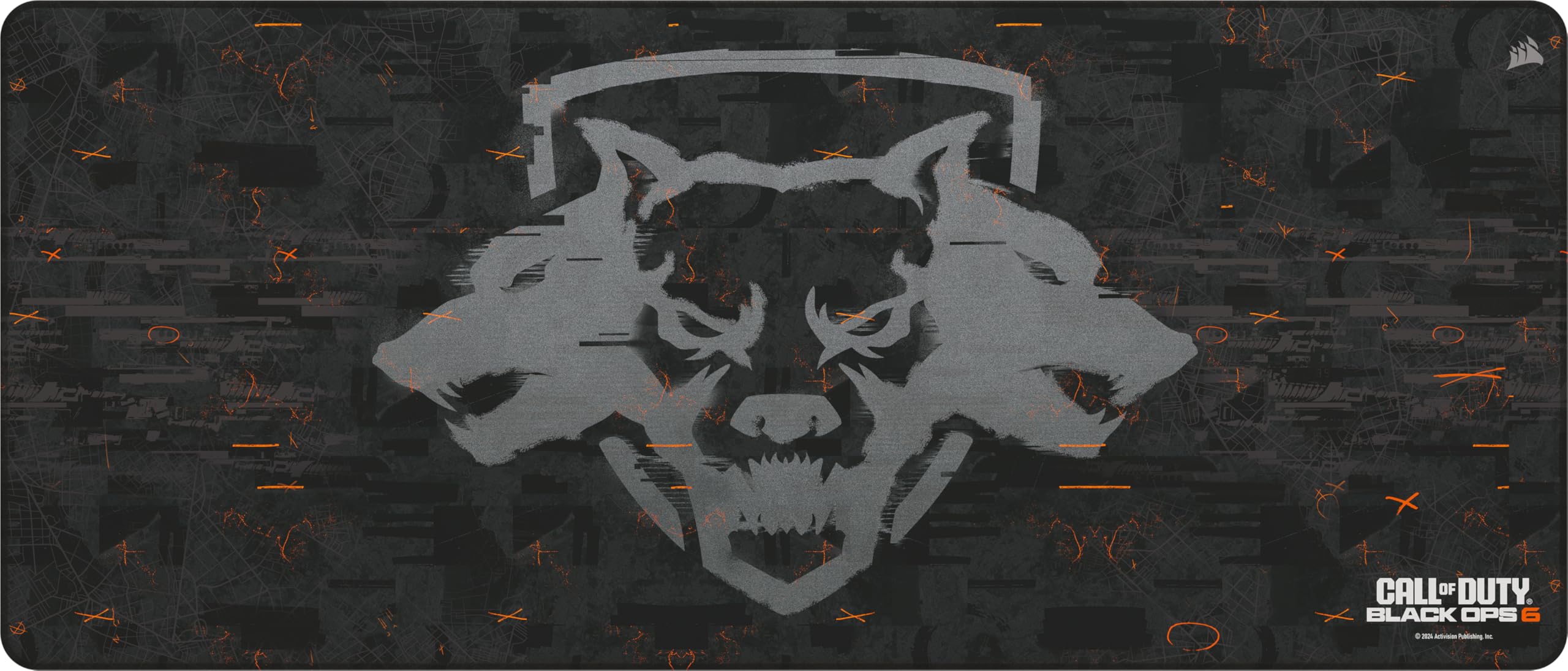 Mouse Pad Para Jogos Corsair Mm300 2xl Call Of Duty Black Ops 6