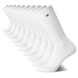 Meias Esportivas Tommy Hilfiger Cushioned Crew, Pacote Com 10 Unidades Masculinas