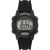 Relógio Timex Unissex Expedition Cat 33mm Com Pulseira Preta Digital