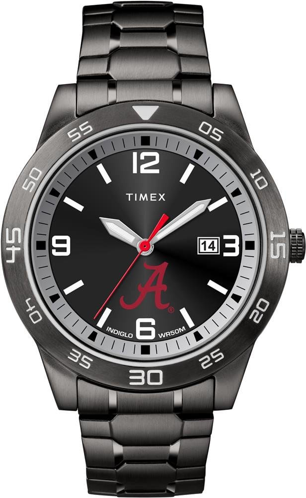 Assista Ao Timex Tribute Collegiate Acclaim 42 Mm Alabama Tide