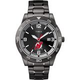 Veja Timex Nhl Acclaim New Jersey Devils Para Homens