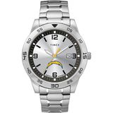 Relógio Masculino Timex Tribute Citation 42 Mm Em Prata De Quartzo