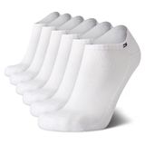 Meias Esportivas Tommy Hilfiger, Almofada No Show Ankle, Pacote Com 6