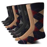 Meias Sociais Tommy Hilfiger, Pacote Com 10 Unidades, Mistura De Algodão Macio Para Homens