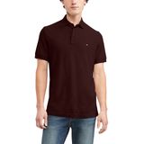 Camisa Polo Tommy Hilfiger De Manga Curta Clássica Para Homens
