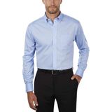 Camisa Masculina Tommy Hilfiger, Azul Não Ferro, Ajuste Regular