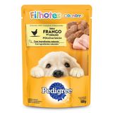 Ração Úmida Para Cachorro Pedigree Premium Júnior Frango 100g - Embalagem Com 18 Unidades