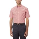 Camisa Masculina Tommy Hilfiger De Manga Curta Com Botões Cardinal