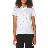 Camiseta Polo Feminina Tommy Hilfiger Branca Brilhante Multi