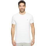 Camiseta De Pijama Com Bandeira Tommy Hilfiger Com Gola Redonda Masculina Branca