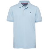 Camisa Polo Tommy Hilfiger Para Meninos De Manga Curta Azul Ivy 20