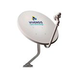 Antena Parabolica Ku 75cm C-10 (pedestal 61 Cm) Vivensis