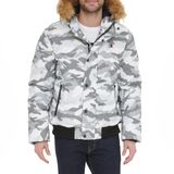 Jaqueta Tommy Hilfiger Arctic Cloth Acolchoada Snorkel Bomber Masculina