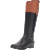 Bota De Equitação Feminina Shano Tommy Hilfiger, Marrom, Tamanho 6,5 Eua