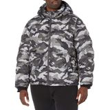 Jaqueta Tommy Hilfiger Masculina Com Capuz, Cinza, Camuflagem