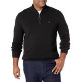 Suéter Tommy Hilfiger Masculino Grande E Alto Com Zíper 1/4